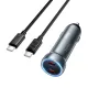 Hoco Z54B PD60W (TC To IP) Car Charger 